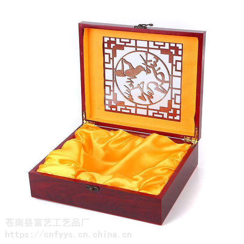 茶饼木盒 铁皮枫斗木盒 木质礼品盒 大米木盒 西洋参木盒2