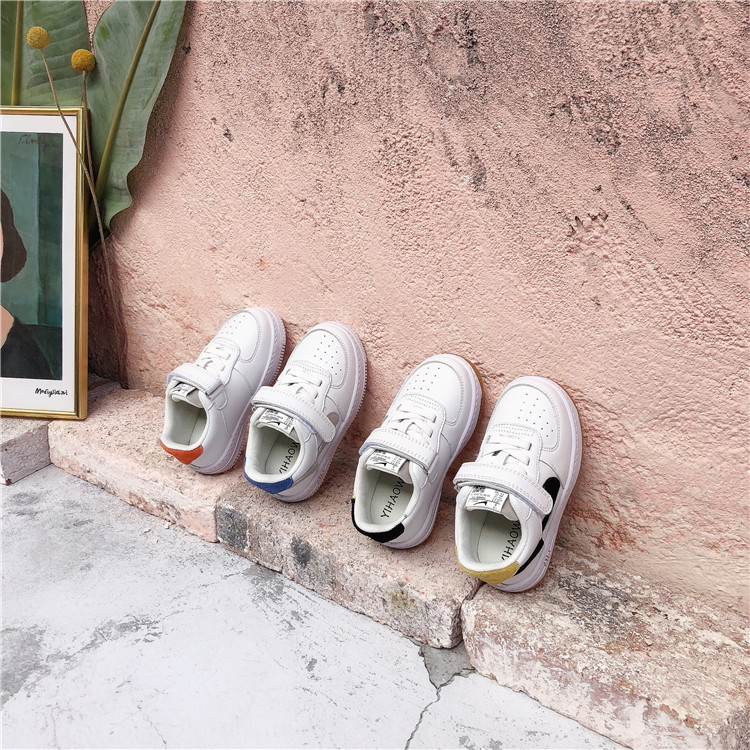 休闲鞋双色潮鞋儿童鞋批发 2020春季儿童板鞋韩版小童超软舒适小白鞋6