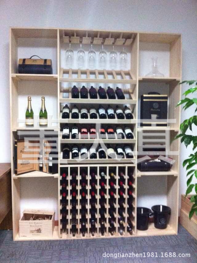 实木 白葡萄木架 红酒架 创意 展示柜储存时尚尺寸可定做3