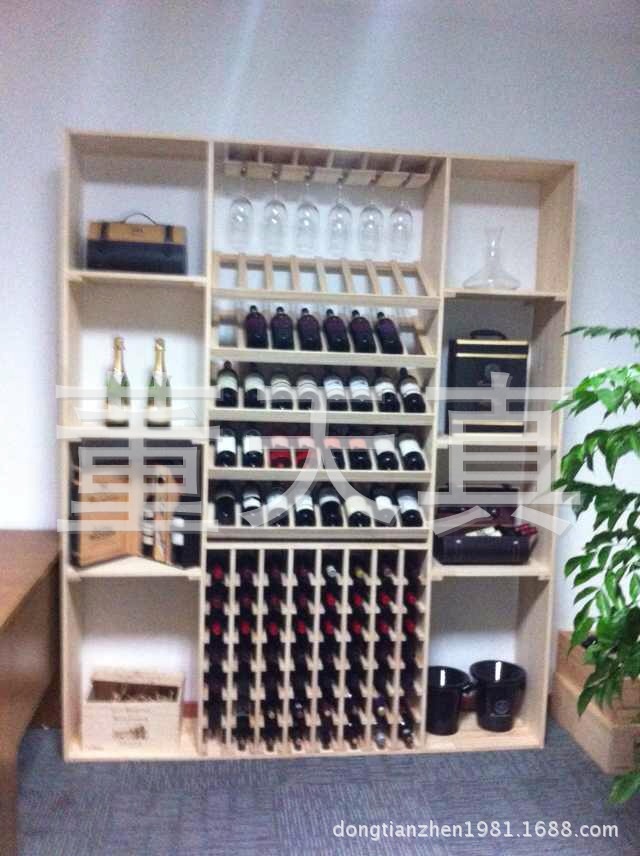 实木 白葡萄木架 红酒架 创意 展示柜储存时尚尺寸可定做