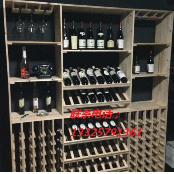 实木 白葡萄木架 红酒架 创意 展示柜储存时尚尺寸可定做1