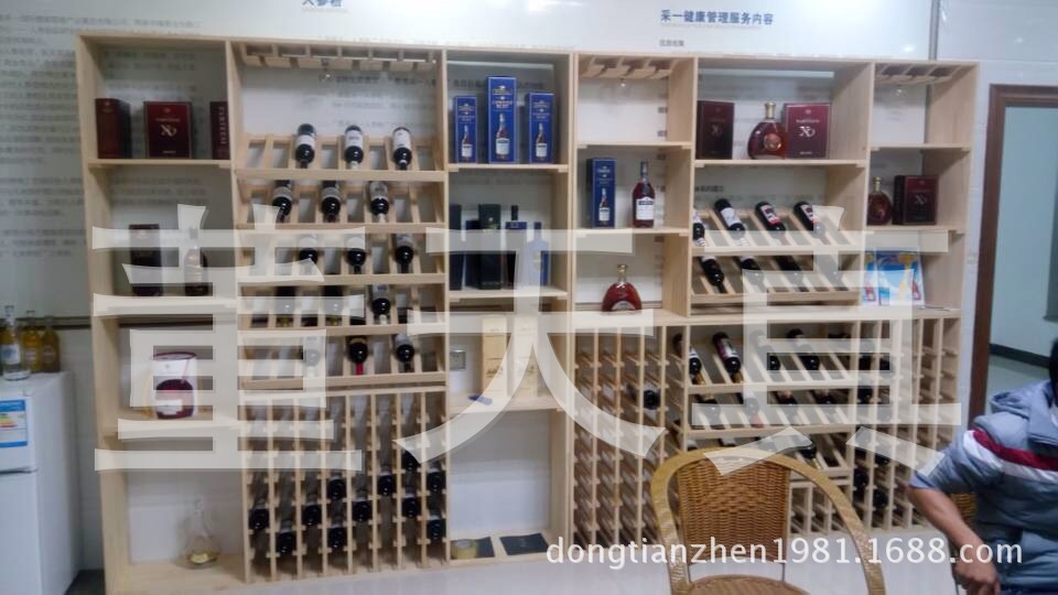 实木 红酒架 展示储存时尚尺寸可定做 创意 白酒柜葡萄