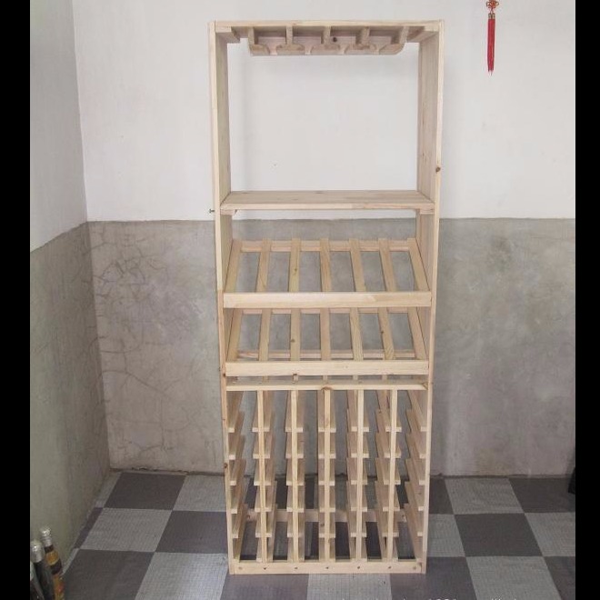 木制 实木红酒架 红葡萄酒架 酒架 展示储存 尺寸可定做1