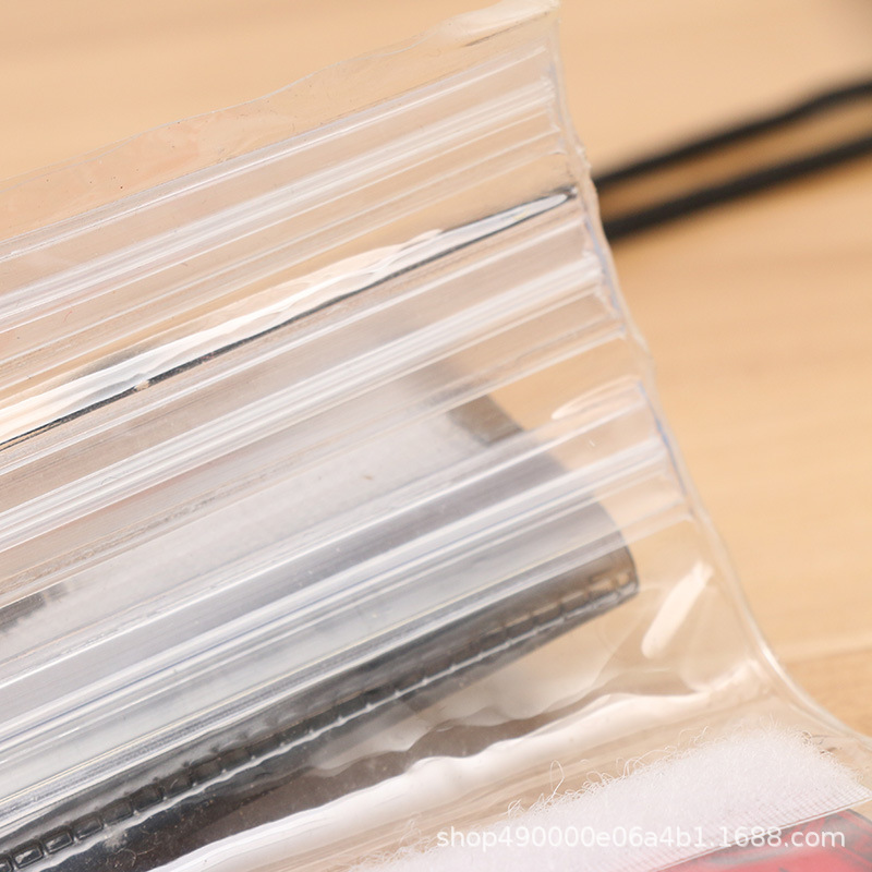 自封袋 透明自封袋 透明袋 厂家专业定制各种PVC袋 安卓苹果防雨防尘环保收纳袋可印logo 手机防水袋