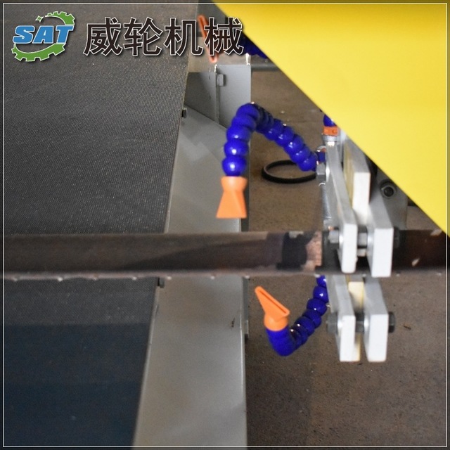 石材皮带式薄板机 石材切割机械 石材切割机械 复合板对剖机 威轮2