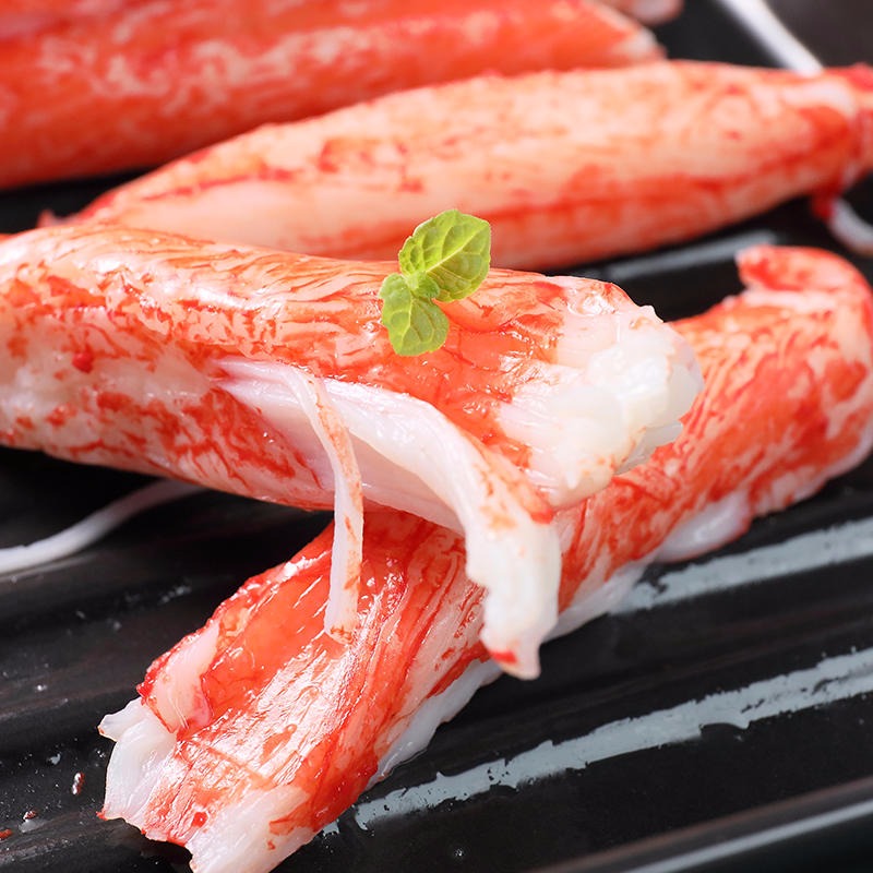 日式模拟鳕鱼松叶蟹柳（刺身级） 速冻肉类丸饺类
