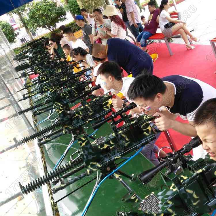 吸金射击打靶项目设备游乐炮 儿童打靶气炮 适合在公园景点大型游乐场射击设备气炮1