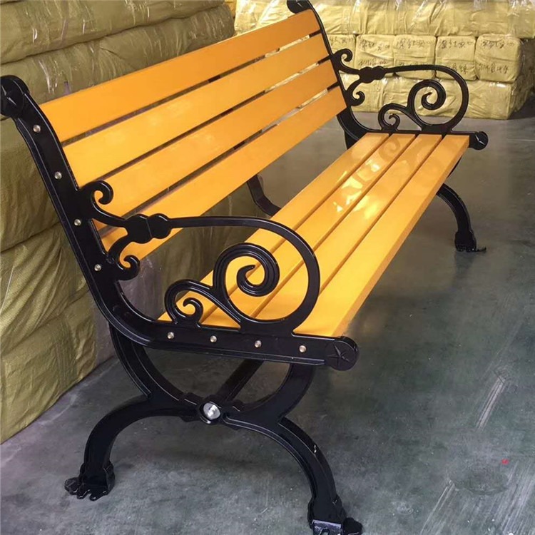 防腐木铝合金平凳 双琪 户外不锈钢公园椅 休闲椅 园林椅
