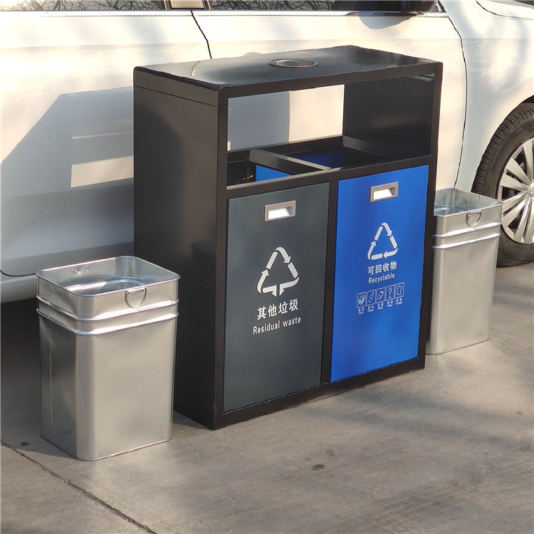 分类垃圾桶厂家 双琪 垃圾箱批发 厨余垃圾桶 户外垃圾桶3