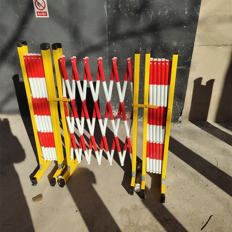 WL温州施工绝缘护栏 圆管式伸缩护栏 英威绝缘管式隔离围栏