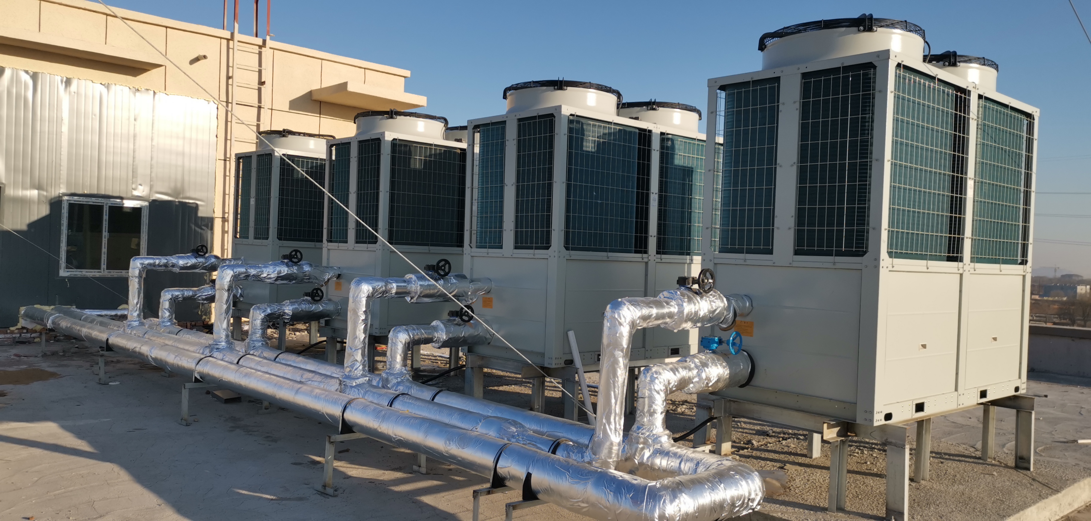 销售及安装 冷热水系统 设计选型 空气能采暖制冷设备代理6