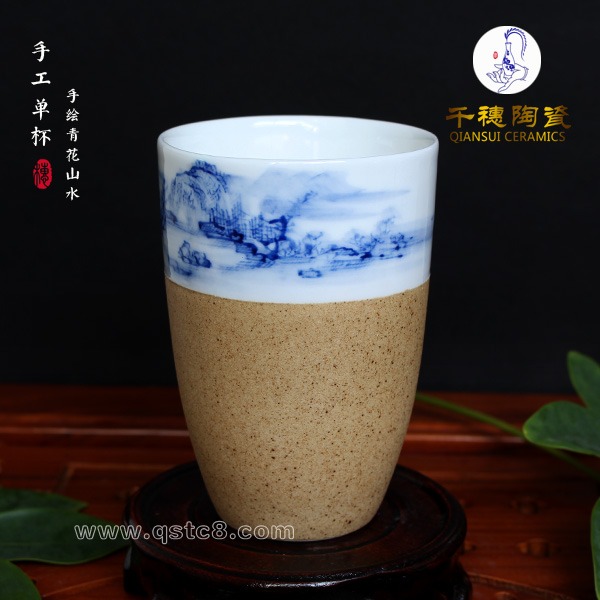 手绘玲珑茶杯生产厂家 陶瓷工艺品 手绘玲珑茶杯生产工艺3