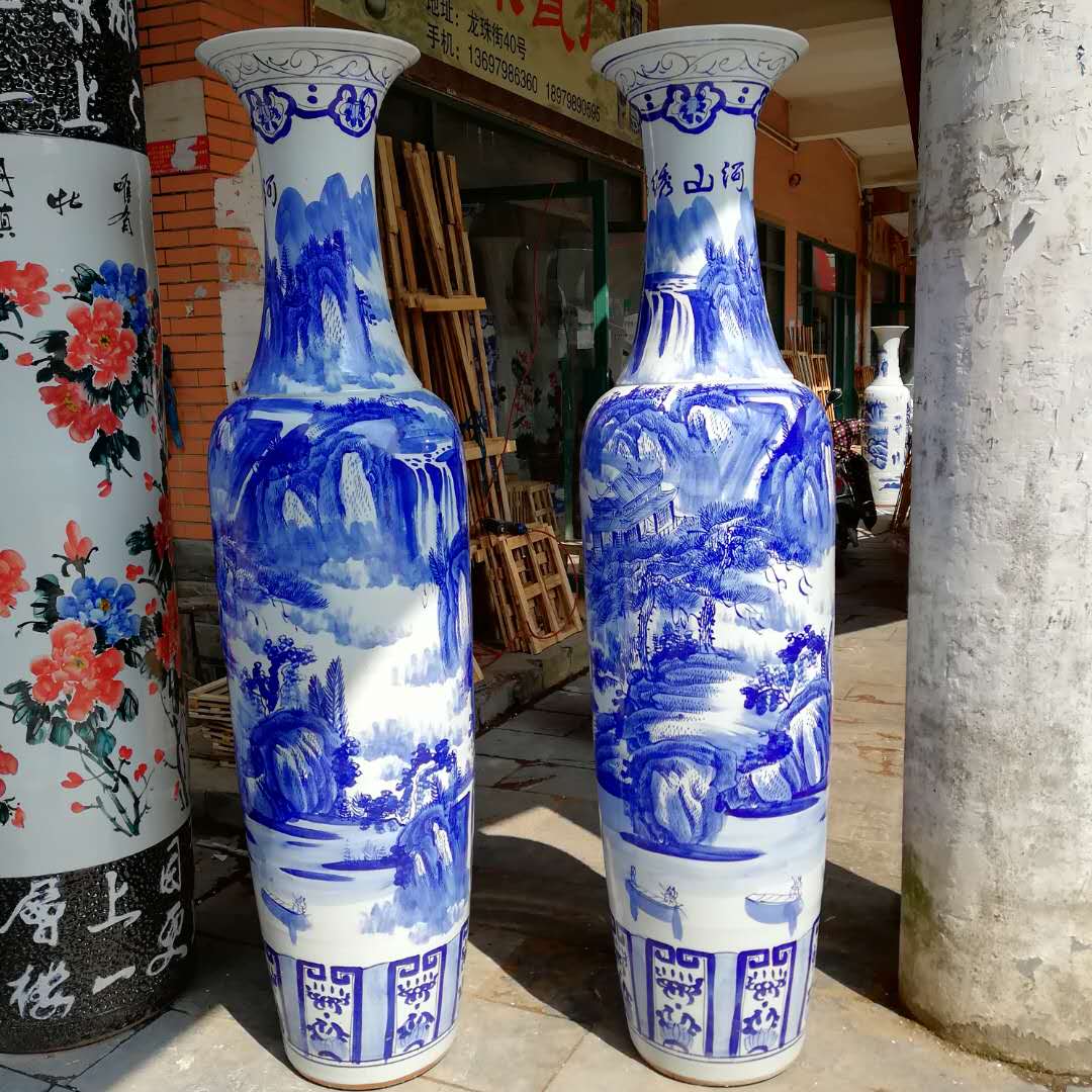 景德镇陶瓷花瓶摆件 陶瓷工艺花瓶摆件 陶瓷工艺品