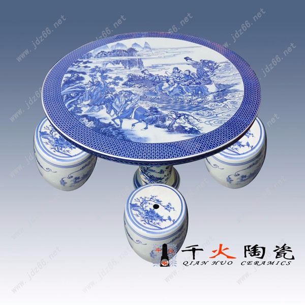 陶瓷桌面定制厂家 其他居家日用 青花瓷桌面价格 景德镇唐龙陶瓷6