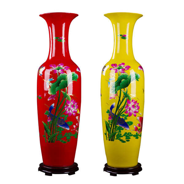 景德镇陶瓷花瓶摆件 陶瓷工艺花瓶摆件 陶瓷工艺品2