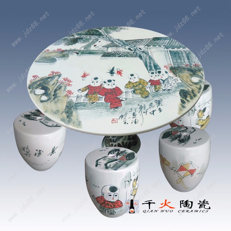 陶瓷桌面定制厂家 其他居家日用 青花瓷桌面价格 景德镇唐龙陶瓷5