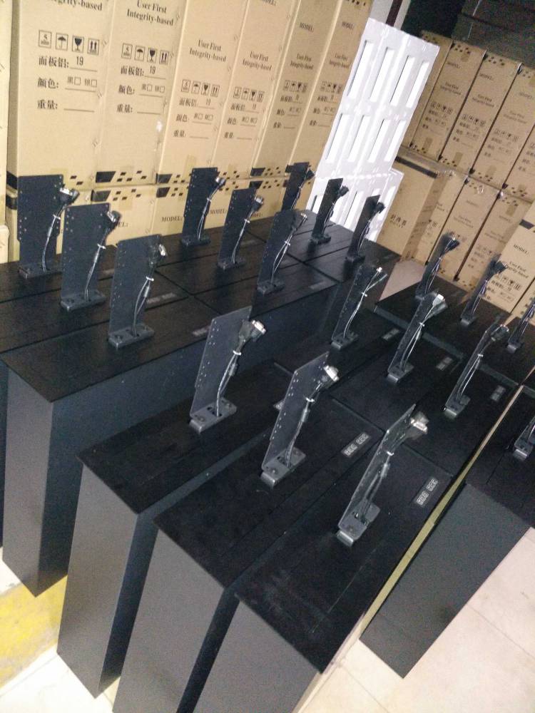 无纸化会议升降器 昆明液晶屏升降器批发 展宏牌24寸液晶屏升降器