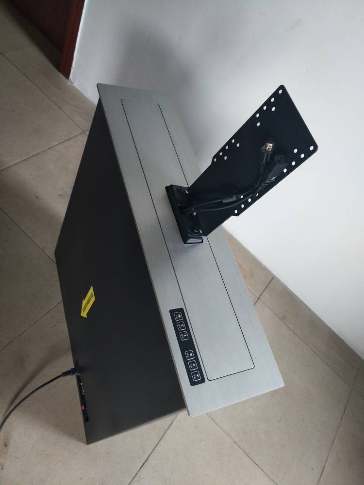 显示器升降器 厂家供应天津液晶升降器 视讯会议系统 会议桌电脑升降器2