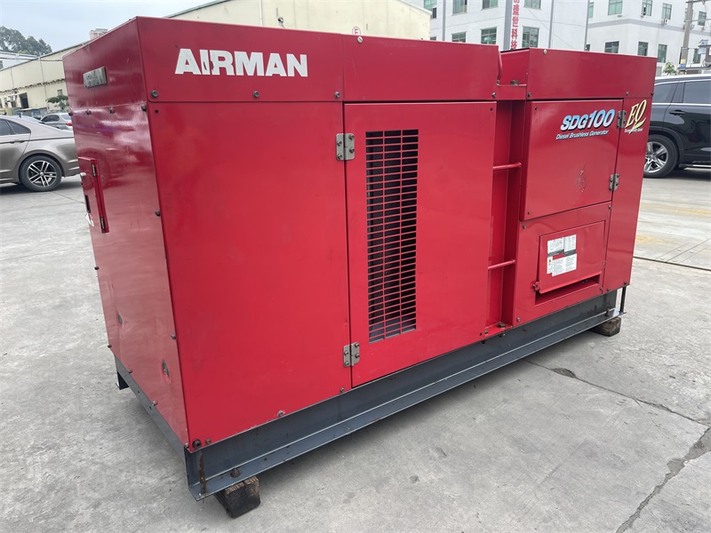 二手日本北越工业埃尔曼Airmna发电机SDG100S柴油发电机出售 回收5
