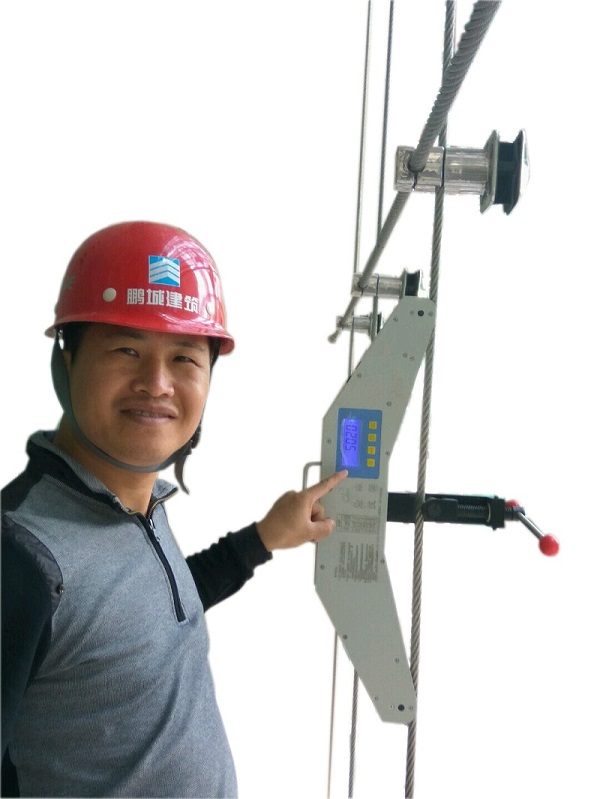 拉线测力仪 高铁张力仪 线索张力检测装置 钢丝绳测力仪 杆塔张拉力计 弹性吊索张力测试仪6