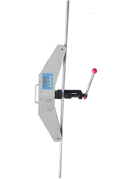 拉线测力仪 高铁张力仪 线索张力检测装置 钢丝绳测力仪 杆塔张拉力计 弹性吊索张力测试仪3