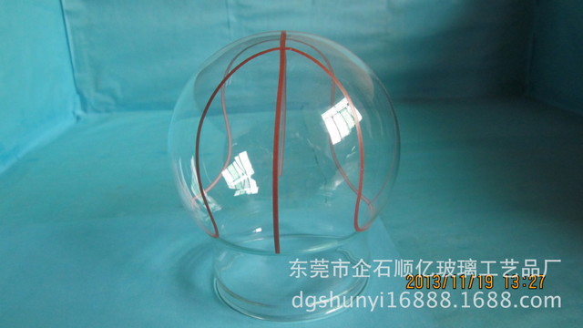 顺亿玻璃 厂家直销 玻璃工艺品 玻璃玻璃工艺品 华球玻璃3