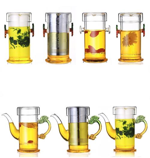 tb-0046 玻璃工艺品 批发玻璃杯子双层玻璃杯高硼硅玻璃茶具1