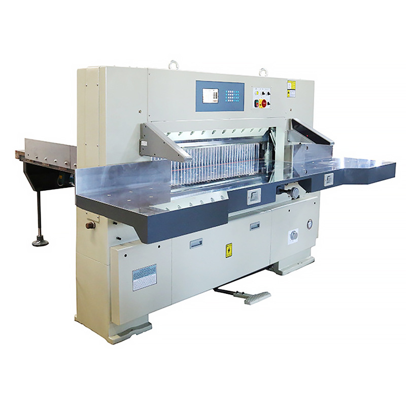 920液压伺服程控切纸机 厂家供应 价格 国品 对开切纸机 自动裁纸机1