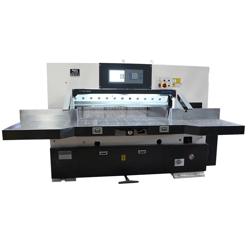 国品印刷 厂家直供 920液压程控切纸机 自动对开裁纸机 订金现货供应1