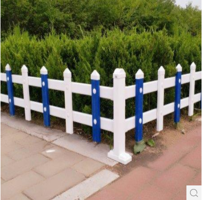 绿化带防护 河北平枥 草坪护栏 支持定做 pvc护栏 pvc绿化护栏4