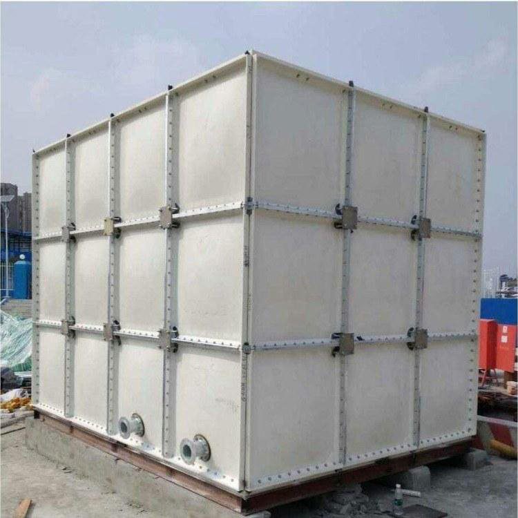 养殖储蓄玻璃钢水箱 组合式玻璃钢水箱 SMC玻璃钢水箱 普亚4