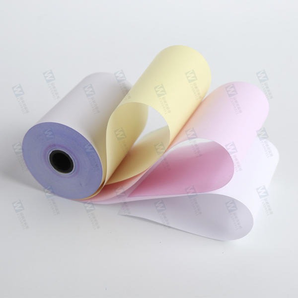 针式小票纸 打印纸 一至三层复写纸 75-60无碳收银纸