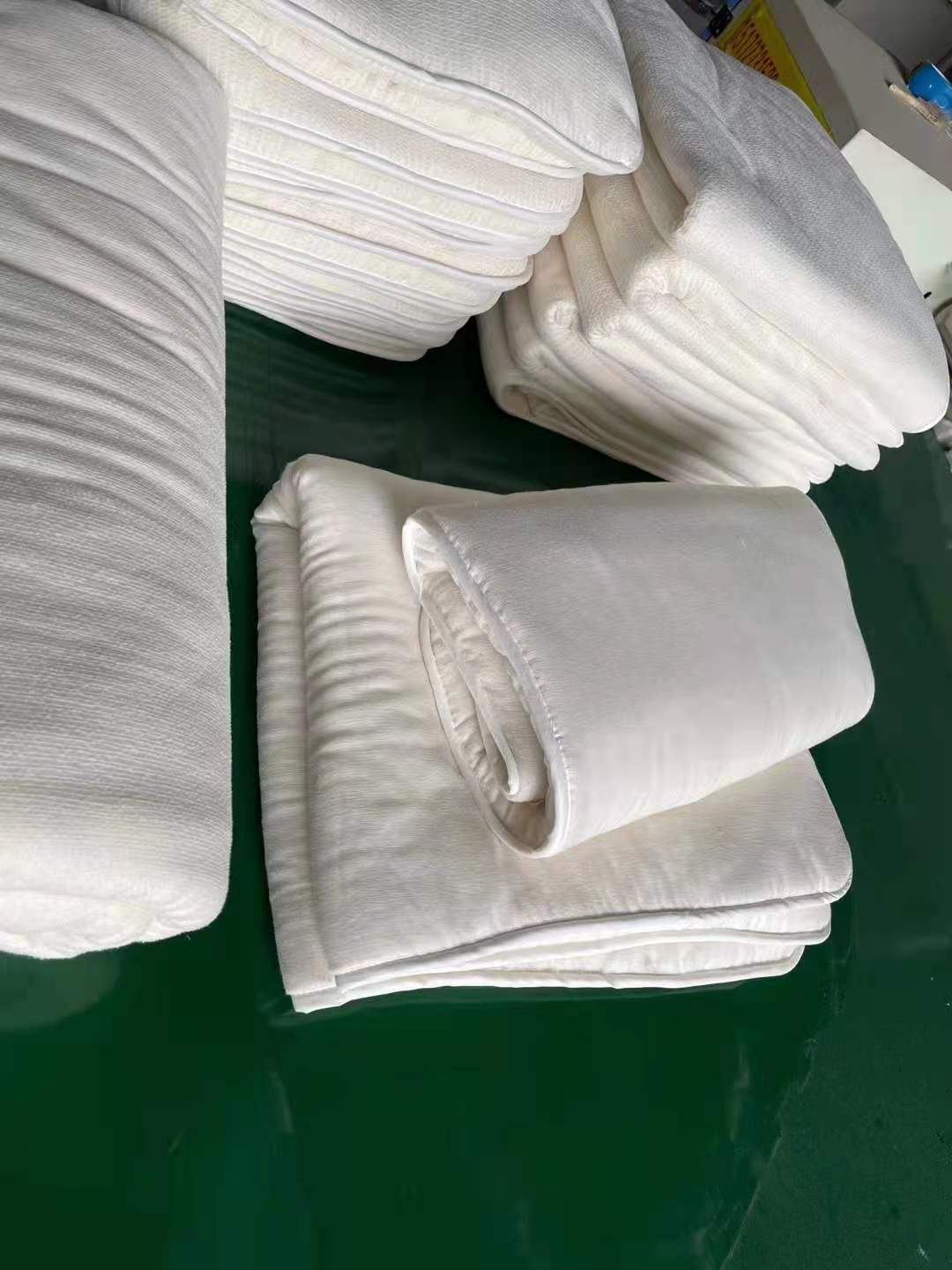 羽丝棉做棉被用色白无杂纤维长空调被学生被民用被 棉花2