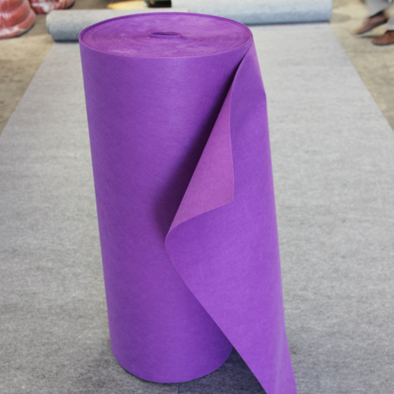 厂家直销紫色地毯婚庆展会开业地毯浪漫紫红色一次性地毯婚庆地毯