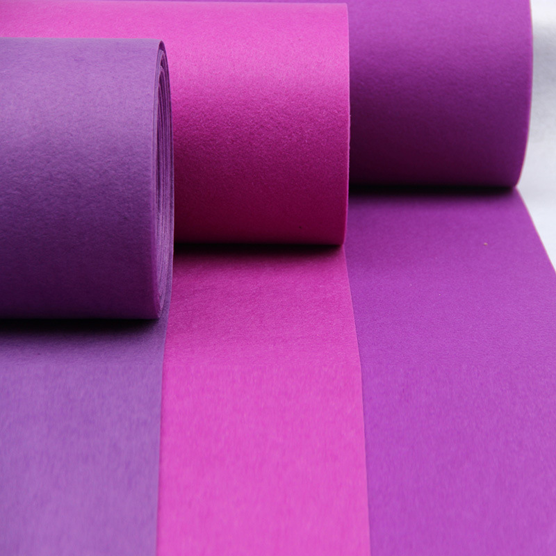 地毯、地垫 展会开业紫色地毯厂家直销婚庆紫色地毯批发一次性紫色地毯6