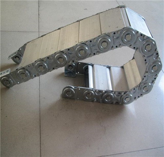 工程拖链 机床钢制拖链 金属拖链不锈钢链拼装连接包邮4