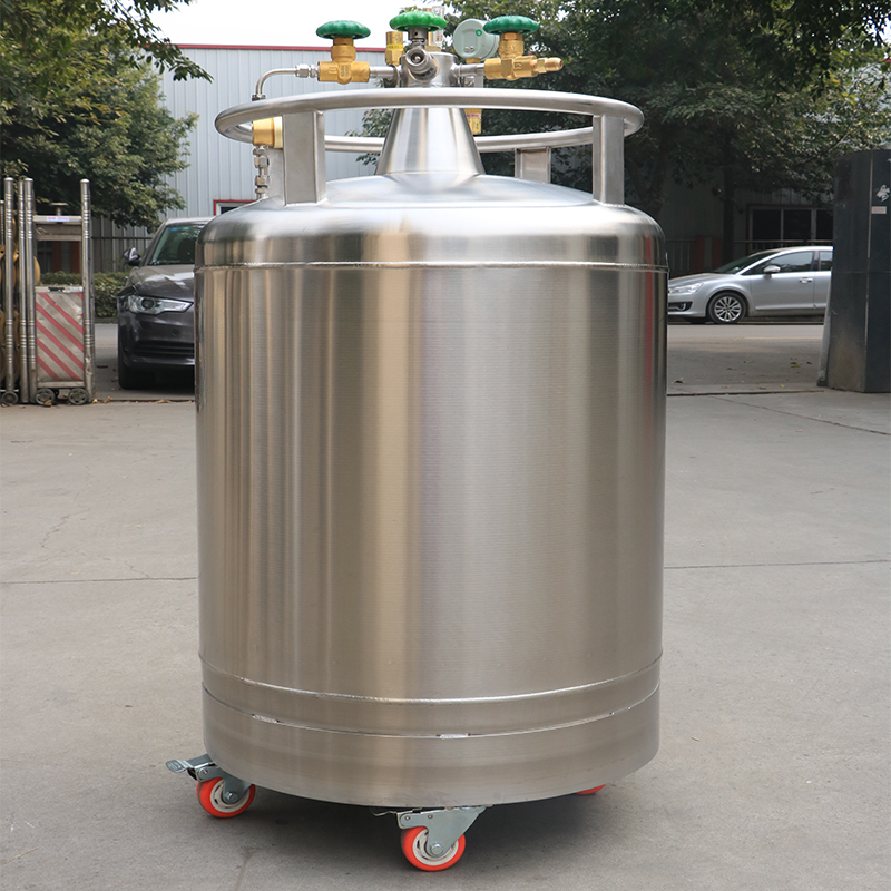四川中活自增压液氮罐YDZ-100升液氮补给罐 其他生命科学仪器2