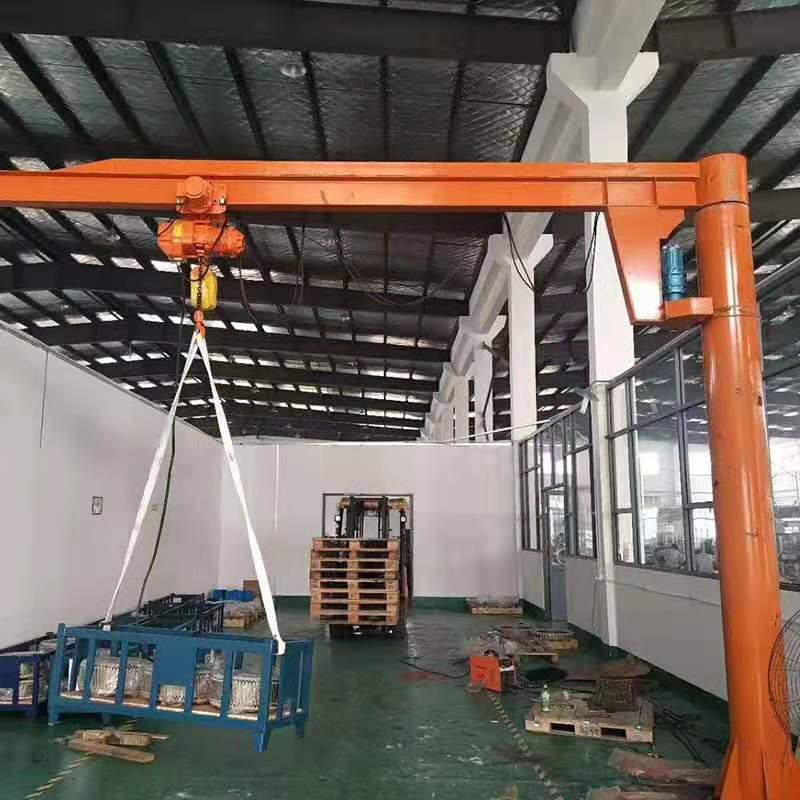 BZD2吨单臂吊 山东悬臂吊厂家 定柱式起重机 适用于机加工及轻型物品搬运 可加工定制3
