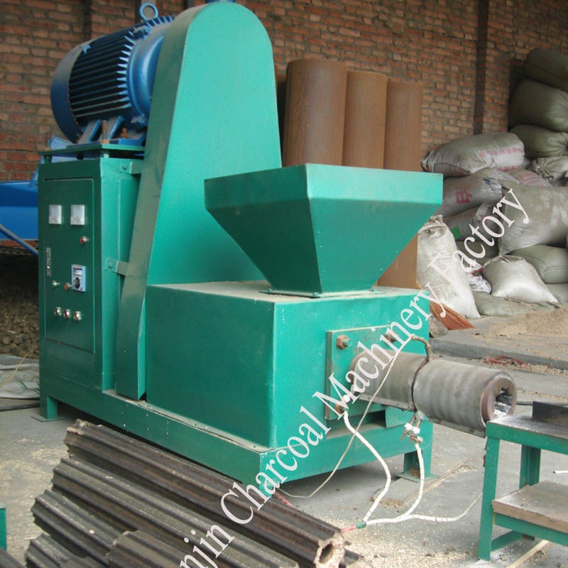 木炭渣制炭机设备厂家 家具厂适用 棉花壳木炭机 木材边角料制棒机