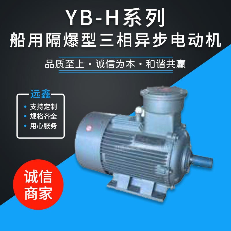 YB2H船用隔爆型三相异步电动机 机械设备用电动机