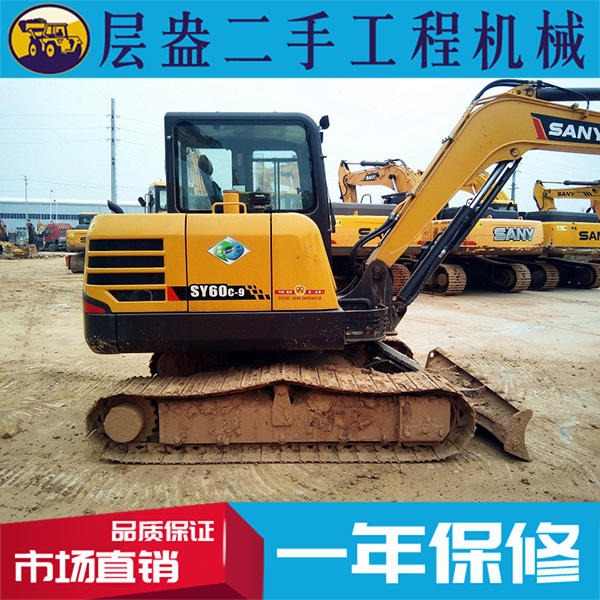 二手三一60挖掘机 小型6吨二手挖机价格 上海交易市场 质保服务7