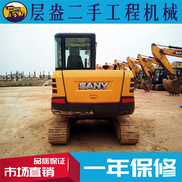 二手三一60挖掘机 小型6吨二手挖机价格 上海交易市场 质保服务6