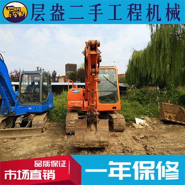 上海交易市场 二手斗山80挖掘机 小型8吨二手挖机价格 质保服务9