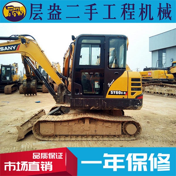 二手三一60挖掘机 小型6吨二手挖机价格 上海交易市场 质保服务8