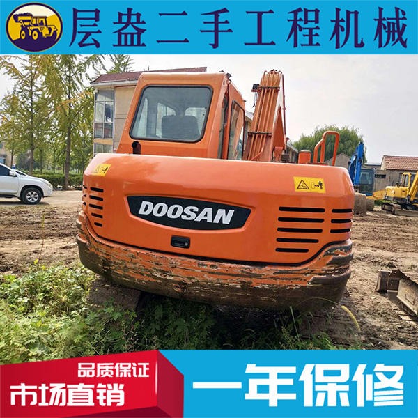 上海交易市场 二手斗山80挖掘机 小型8吨二手挖机价格 质保服务6
