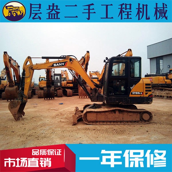 二手三一60挖掘机 小型6吨二手挖机价格 上海交易市场 质保服务