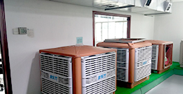 其他制冷设备 润东方环保空调原理与制作降温设备车间降温工程3
