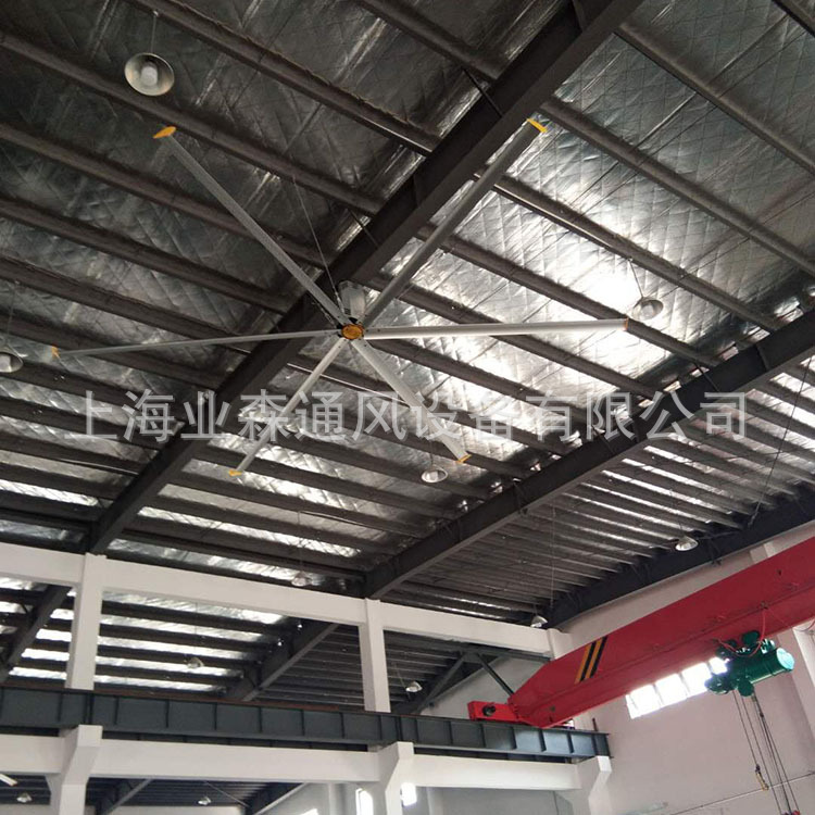砖厂用风扇 商用节能风扇 上海工业直销7米厂房降温吊扇 工业风扇2