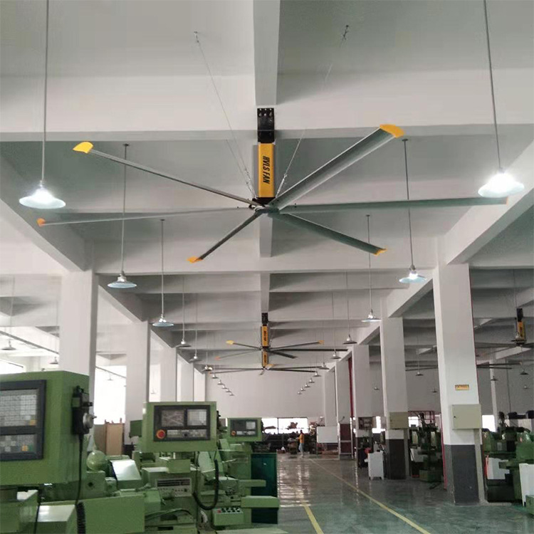 专业生产YESN670006 1.5KW6.7米6叶大型工业风扇2