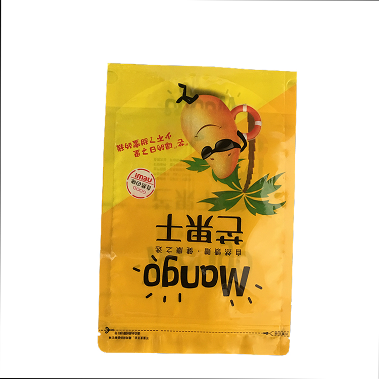 塑料食品袋 水果干拉链包装袋 食品级塑料袋芒果干袋子定制蜜饯自立袋1